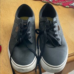 Men's Dark Gray Vans Sneakers